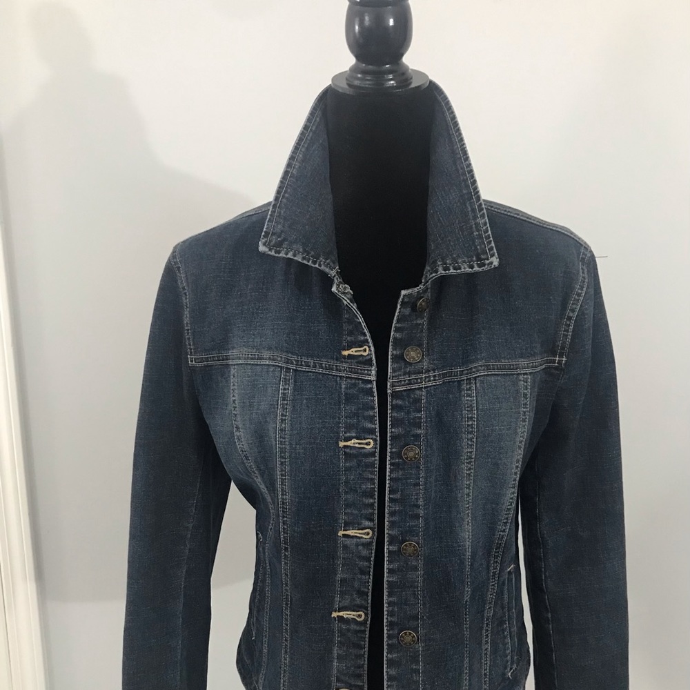 AMI Long Sleeve Medium Denim Jacket. Size M